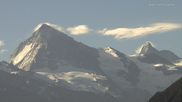 Archived webcam image showing 4 Vallées: View of Dent Blanche and Matterhorn on 15 Jun 2026 at 08:25