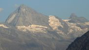 Archived webcam image showing 4 Vallées: View of Dent Blanche and Matterhorn on 12 Jul 2026 at 20:58
