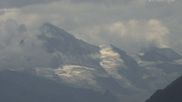 Archived webcam image showing 4 Vallées: View of Dent Blanche and Matterhorn on 1 Aug 2026 at 14:54