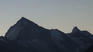 Archived webcam image showing 4 Vallées: View of Dent Blanche and Matterhorn on 24 Sep 2026 at 07:19