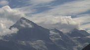 Archived webcam image showing 4 Vallées: View of Dent Blanche and Matterhorn on 30 Sep 2026 at 12:36