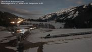 Archived webcam image showing Obertilliach biathlon centre on 1 Apr 2026 at 04:31