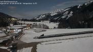 Archived webcam image showing Obertilliach biathlon centre on 1 Apr 2026 at 02:31