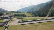 Archived webcam image showing Obertilliach biathlon centre on 30 Jun 2026 at 10:42