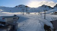 Archiviertes Webcam Bild: Samnaun Alp Trida: Talstation Viderjochbahnen am 16.04.2026 um 18:07 Uhr
