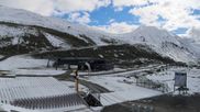 Archived webcam image showing Samnaun Alp Trida: Base Station Viderjoch on 11 Jun 2026 at 08:19