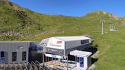 Archiviertes Webcam Bild: Samnaun Alp Trida: Talstation Viderjochbahnen am 12.07.2026 um 08:38 Uhr