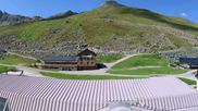 Archiviertes Webcam Bild: Samnaun Alp Trida: Talstation Viderjochbahnen am 12.07.2026 um 16:38 Uhr