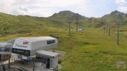 Archiviertes Webcam Bild: Samnaun Alp Trida: Talstation Viderjochbahnen am 10.08.2026 um 16:39 Uhr