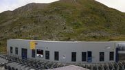 Archived webcam image showing Samnaun Alp Trida: Base Station Viderjoch on 26 Aug 2026 at 18:49