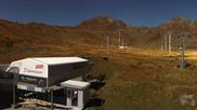 Archived webcam image showing Samnaun Alp Trida: Base Station Viderjoch on 29 Sep 2026 at 00:58