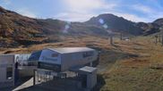 Archived webcam image showing Samnaun Alp Trida: Base Station Viderjoch on 29 Sep 2026 at 16:58