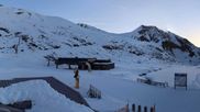 Archived webcam image showing Samnaun Alp Trida: Base Station Viderjoch on 13 Mar 2026 at 07:28
