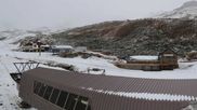 Archived webcam image showing Samnaun Alp Trida: Base Station Viderjoch on 25 Oct 2026 at 14:22