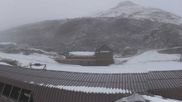 Archived webcam image showing Samnaun Alp Trida: Base Station Viderjoch on 25 Oct 2026 at 16:22