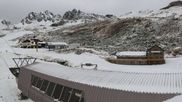 Archived webcam image showing Samnaun Alp Trida: Base Station Viderjoch on 25 Oct 2026 at 10:22