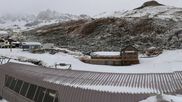 Archived webcam image showing Samnaun Alp Trida: Base Station Viderjoch on 25 Oct 2026 at 12:22