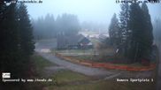 Archived webcam image showing Kniebis Cross country ski trail on 13 Apr 2026 at 06:21