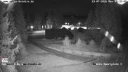 Archived webcam image showing Kniebis Cross country ski trail on 13 Jul 2026 at 02:45