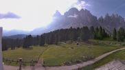 Archived webcam image showing Geislerspitzen - View from Geisleralm on 14 Jul 2026 at 08:10