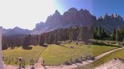 Archived webcam image showing Geislerspitzen - View from Geisleralm on 28 Jul 2026 at 08:10