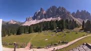 Archived webcam image showing Geislerspitzen - View from Geisleralm on 28 Jul 2026 at 14:10