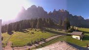 Archiviertes Webcam Bild: Geisleralm: Blick auf die Geislerspitzen am 30.08.2026 um 08:36 Uhr