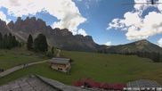 Archiviertes Webcam Bild: Geisleralm: Blick auf die Geislerspitzen am 30.08.2026 um 12:36 Uhr