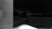 Archiviertes Webcam Bild: Geisleralm: Blick auf die Geislerspitzen am 26.02.2026 um 00:17 Uhr