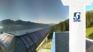 Archived webcam image showing Schöneben ski resort: View base station Höllental on 8 Aug 2026 at 07:56