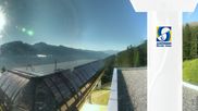 Archived webcam image showing Schöneben ski resort: View base station Höllental on 8 Aug 2026 at 08:56