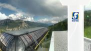 Archived webcam image showing Schöneben ski resort: View base station Höllental on 8 Aug 2026 at 18:56