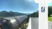 Archived webcam image showing Schöneben ski resort: View base station Höllental on 19 Sep 2026 at 12:42