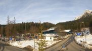Archiviertes Webcam Bild: Ehrwald: Talstation Tiroler Zugspitzbahn am 26 Feb 2026 um 16:46 Uhr