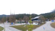Archiviertes Webcam Bild: Ehrwald: Talstation Tiroler Zugspitzbahn am 13.04.2026 um 08:03 Uhr
