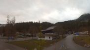 Archiviertes Webcam Bild: Ehrwald: Talstation Tiroler Zugspitzbahn am 15.04.2026 um 07:28 Uhr