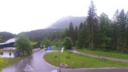 Archiviertes Webcam Bild: Ehrwald: Talstation Tiroler Zugspitzbahn am 10.06.2026 um 08:52 Uhr