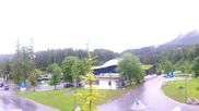 Archiviertes Webcam Bild: Ehrwald: Talstation Tiroler Zugspitzbahn am 10.06.2026 um 10:52 Uhr