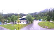 Archiviertes Webcam Bild: Ehrwald: Talstation Tiroler Zugspitzbahn am 10.06.2026 um 12:52 Uhr