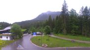 Archiviertes Webcam Bild: Ehrwald: Talstation Tiroler Zugspitzbahn am 10.06.2026 um 18:52 Uhr
