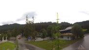 Archiviertes Webcam Bild: Ehrwald: Talstation Tiroler Zugspitzbahn am 15.07.2026 um 06:55 Uhr