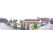 Archiviertes Webcam Bild: Ehrwald: Talstation Tiroler Zugspitzbahn am 28.08.2026 um 08:57 Uhr