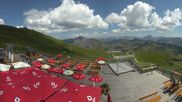 Archiviertes Webcam Bild: Diedamskopf: Panorama Bergstation Seilbahn am 12.07.2026 um 14:40 Uhr