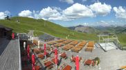 Archiviertes Webcam Bild: Diedamskopf: Panorama Bergstation Seilbahn am 12.07.2026 um 16:40 Uhr