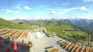 Archiviertes Webcam Bild: Diedamskopf: Panorama Bergstation Seilbahn am 12.07.2026 um 18:16 Uhr