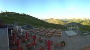 Archiviertes Webcam Bild: Diedamskopf: Panorama Bergstation Seilbahn am 12.07.2026 um 20:08 Uhr