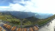 Archiviertes Webcam Bild: Diedamskopf: Panorama Bergstation Seilbahn am 26.08.2026 um 18:59 Uhr