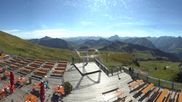 Archiviertes Webcam Bild: Diedamskopf: Panorama Bergstation Seilbahn am 26.08.2026 um 10:59 Uhr