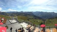 Archiviertes Webcam Bild: Diedamskopf: Panorama Bergstation Seilbahn am 26.08.2026 um 12:59 Uhr