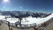 Archiviertes Webcam Bild: Diedamskopf: Panorama Bergstation Seilbahn am 27.02.2026 um 10:11 Uhr